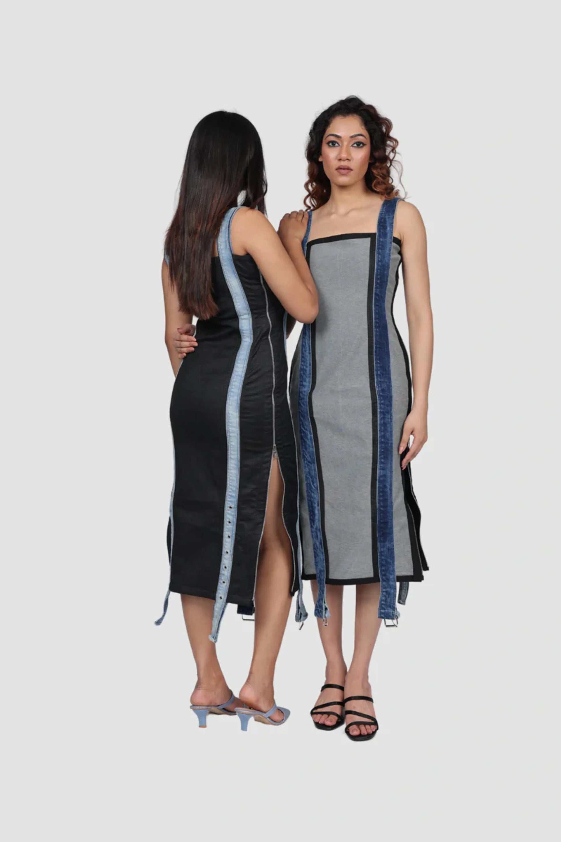 REVERSIBLE BELT DRESS Bodypaint. REVERSIBLE BELT DRESS Bodypaint.