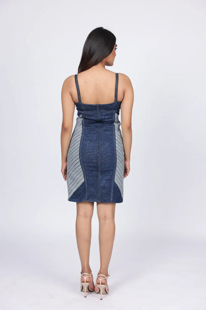 ASHEN DENIM DRESS